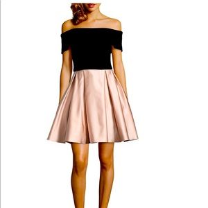Betsy & Adam off shoulder dress size 2